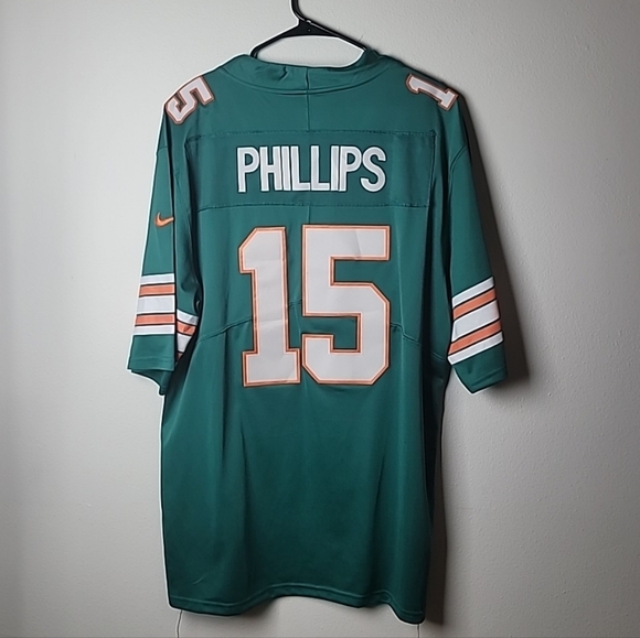 Nike Other - Nike Miami Dolphins Jaelan Phillips #15 NFL On Field Jersey Mens XL Green
